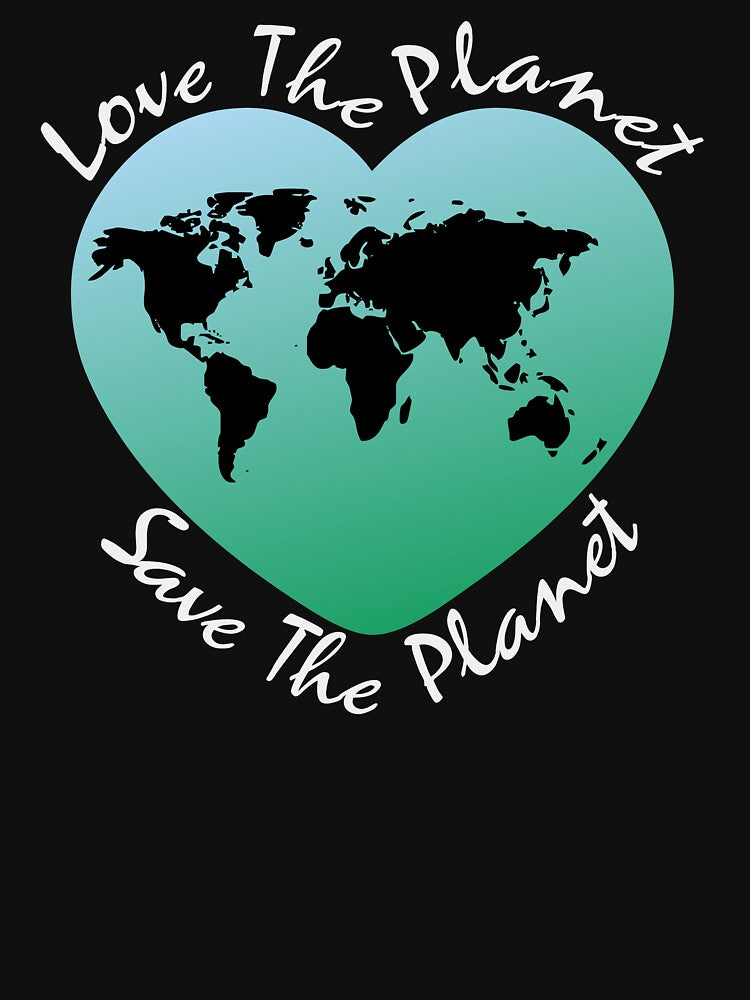 Save The Planet With Heart by Oirabot T-Shirts, Hoodie, Sweatshirt | BlankRebels.com (Image 3)