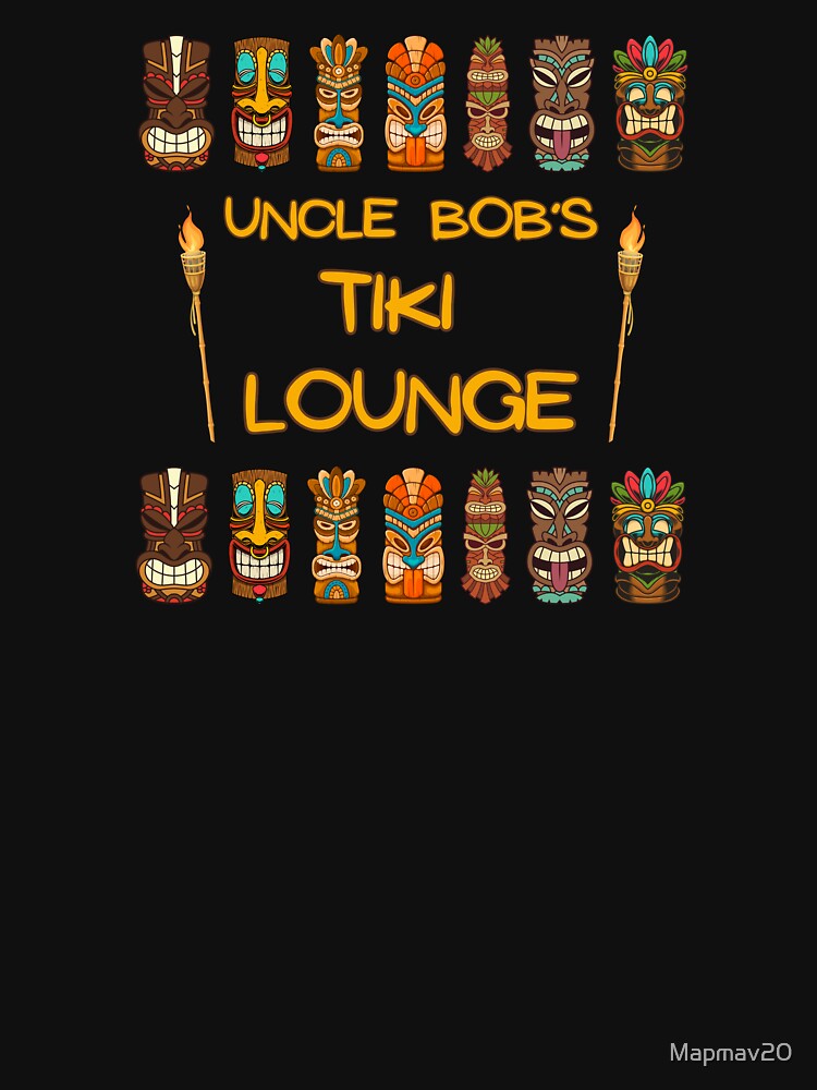 Retro Tiki Lounge Hawaiian by Mapmav20 T-Shirts, Hoodie, Sweatshirt | BlankRebels.com (Image 3)