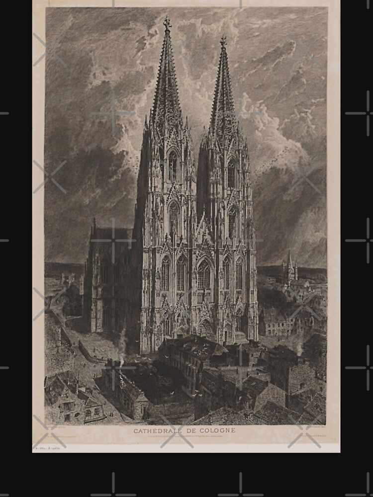 Dark Academia Gothic Cathedral Drawing by Kink Collective T-Shirts, Hoodie, Sweatshirt | BlankRebels.com (Image 2)
