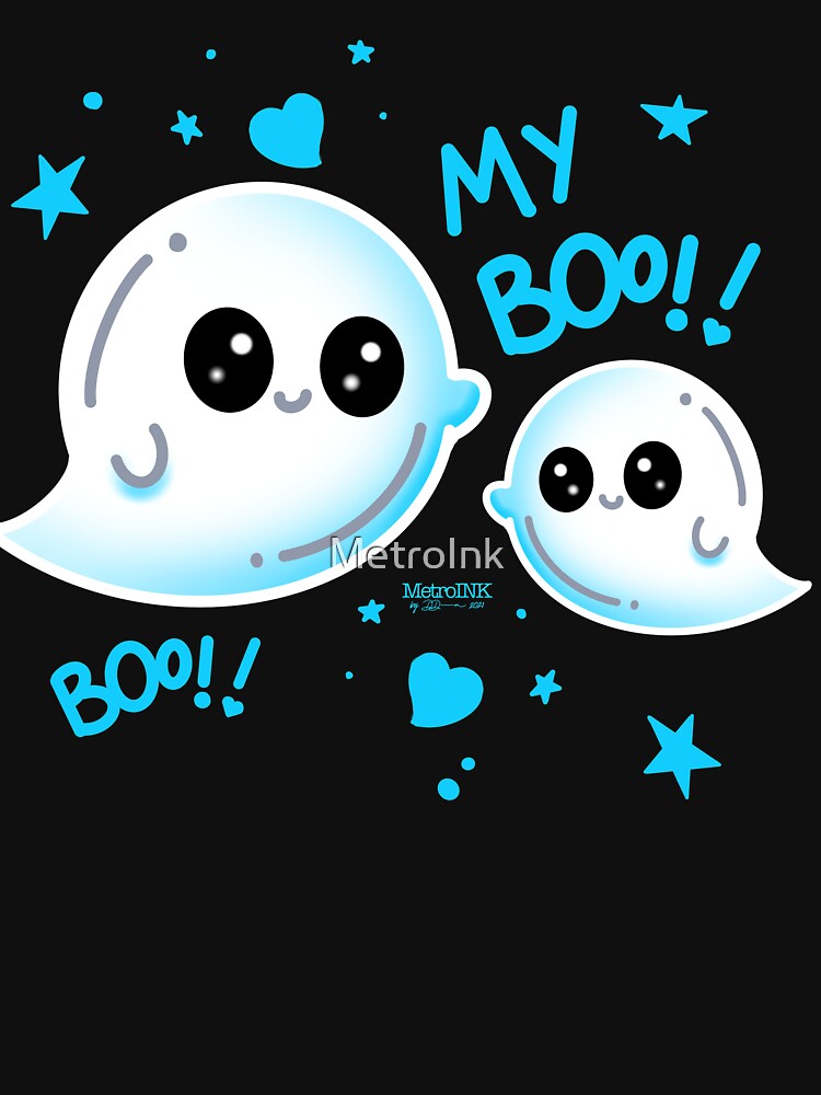 Boo Cute by MetroInk T-Shirts, Hoodie, Sweatshirt | BlankRebels.com (Image 3)