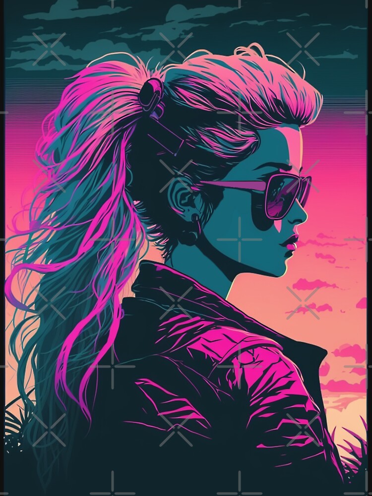 80s Vaporwave aesthetic girl by RESToRAPTOR T-Shirts, Hoodie, Sweatshirt | BlankRebels.com (Image 3)
