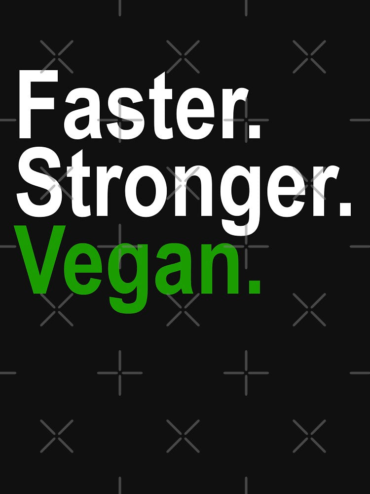 Faster Stronger Vegan by House Sparrow T-Shirts, Hoodie, Sweatshirt | BlankRebels.com (Image 3)