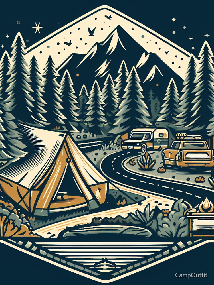 Camping Tour by CampOutfit T-Shirts, Hoodie, Sweatshirt | BlankRebels.com (Image 3)