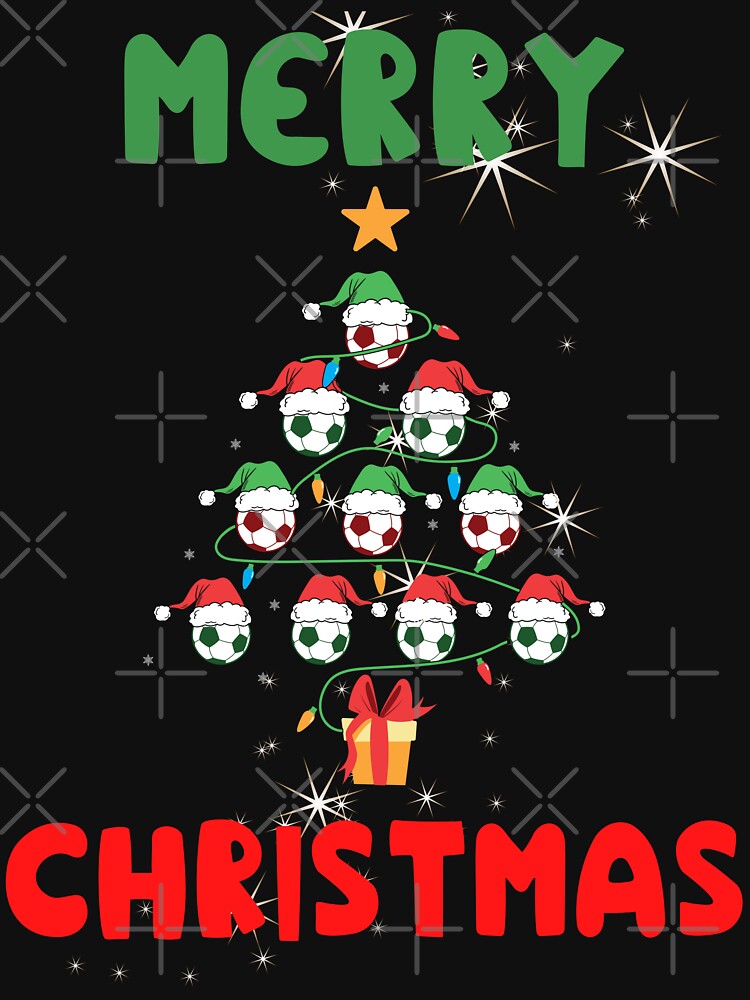 Merry Christmas - Soccer Ball Christmas Tree by Georgy09