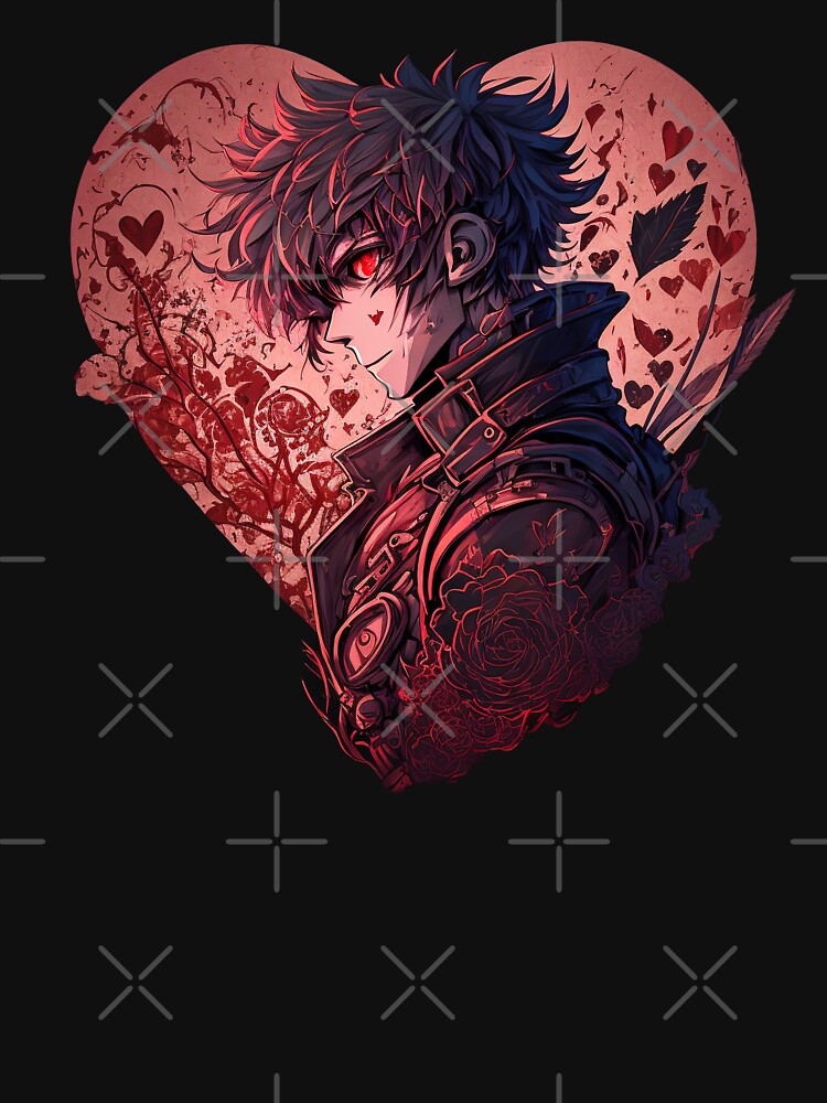 Anime Valentine by Juliascutecornr T-Shirts, Hoodie, Sweatshirt | BlankRebels.com (Image 3)