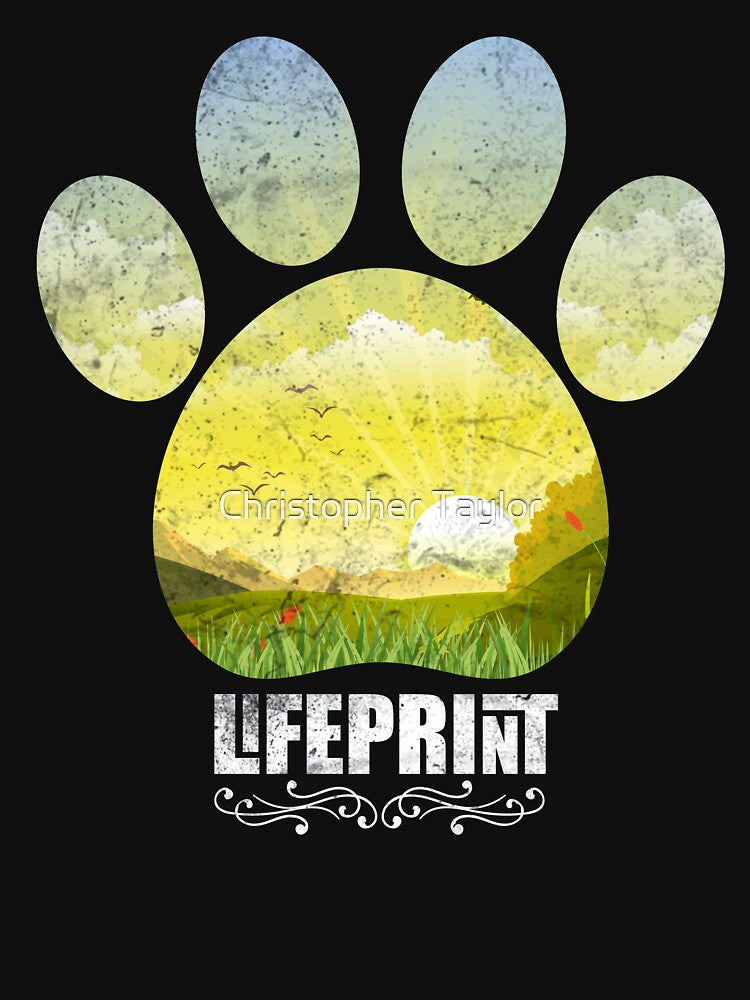 Life Print T-Shirt by Christopher Taylor