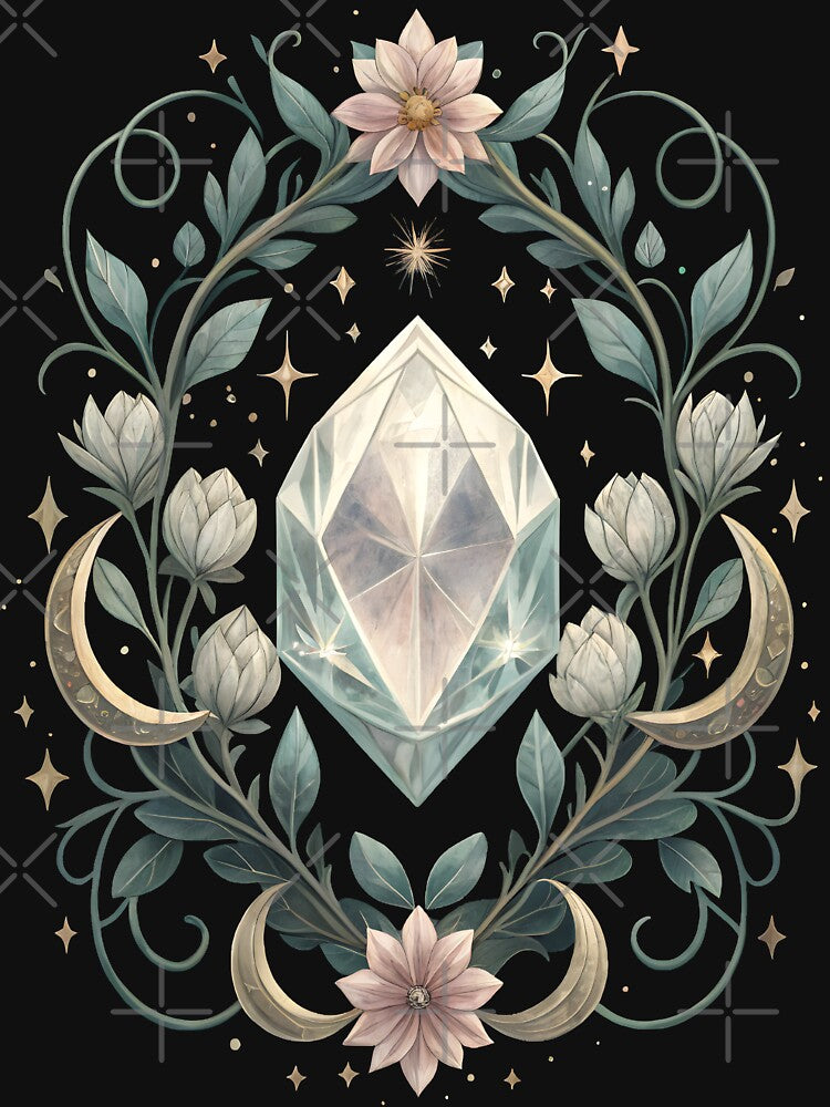 Crystal Bloom Spirit by SolombraArt T-Shirts, Hoodie, Sweatshirt | BlankRebels.com (Image 3)