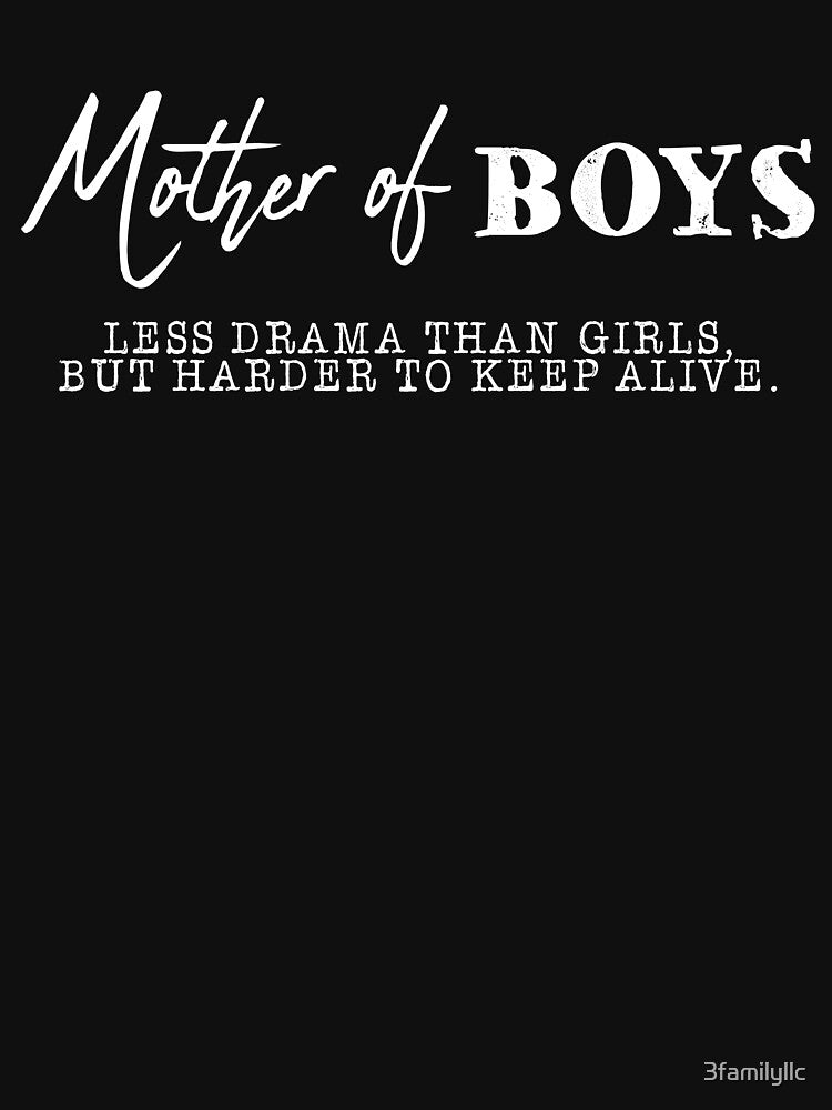 Mother Of Boys T-shirt by 3familyllc Hoodie, Sweatshirt | BlankRebels.com (Image 3)