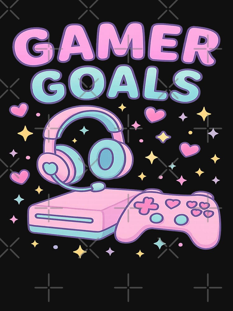 gamer goals by Designs-2-The-T T-Shirts, Hoodie, Sweatshirt | BlankRebels.com (Image 3)