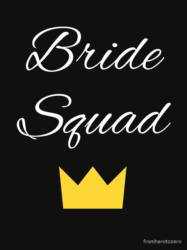 Bride Squad by Superhero Gear T-Shirts, Hoodie, Sweatshirt | BlankRebels.com (Image 3)