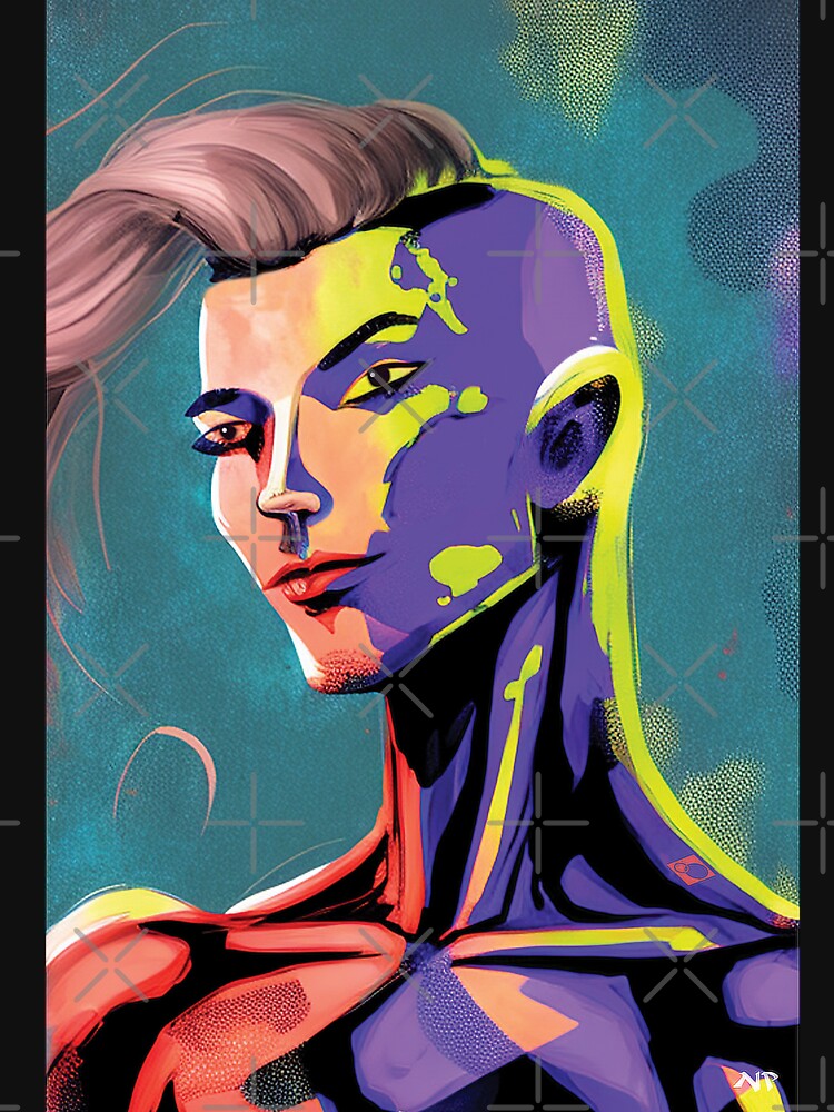 Neon Punk#8 by PhiloSophyEye T-Shirts, Hoodie, Sweatshirt | BlankRebels.com (Image 3)