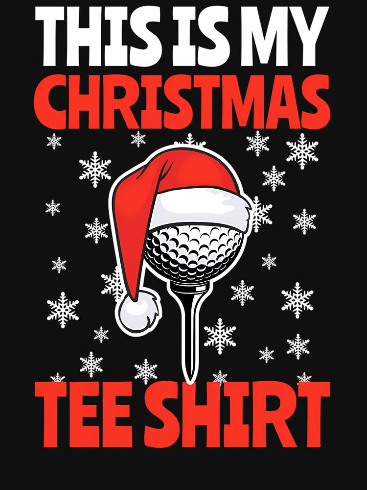 Golf Pun - Christmas Golfing by artshopbd T-Shirts, Hoodie, Sweatshirt | BlankRebels.com (Image 3)