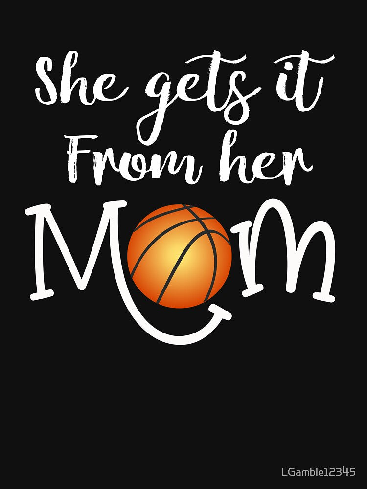 Funny Basketball Mom Appreciation Gift She Gets it (Image 3)