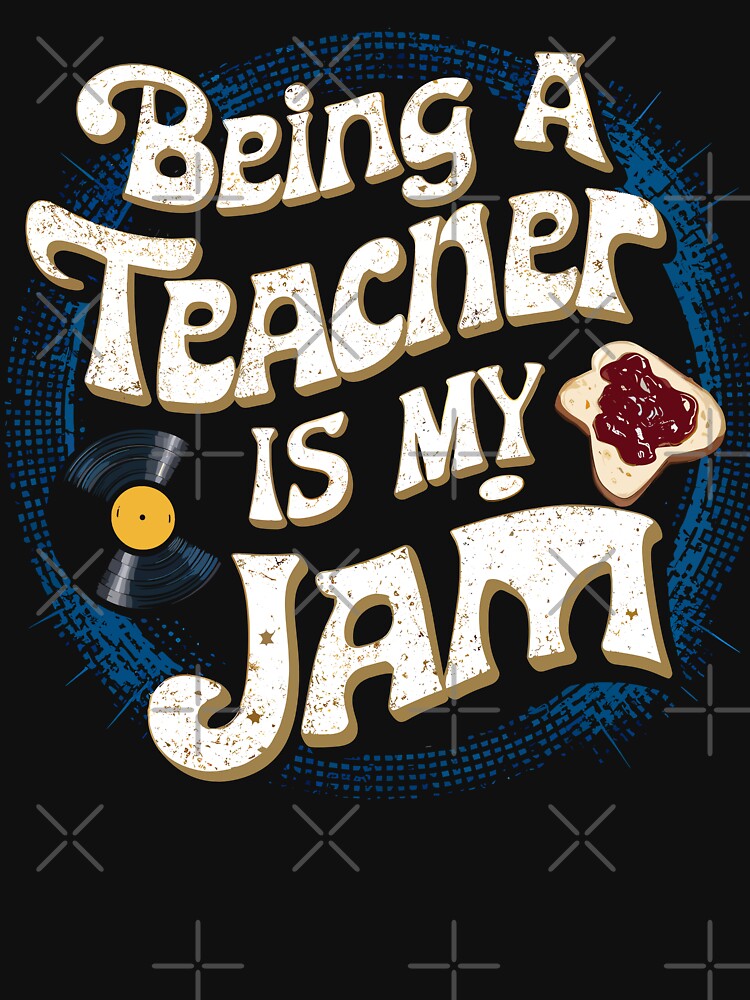 Being a Teacher is My Jam by Quirky Shirts Hoodie, Sweatshirt | BlankRebels.com (Image 3)