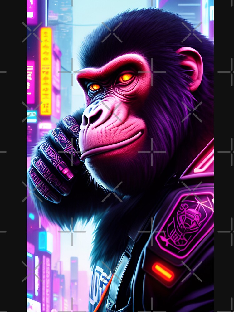 Cyberpunk Ape T-Shirts, Hoodie, Sweatshirt