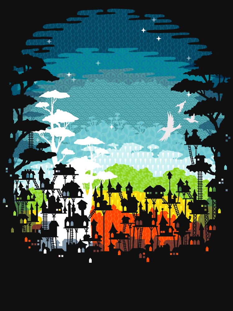 Rainforest City by EleanorLutz T-Shirts, Hoodie, Sweatshirt | BlankRebels.com (Image 2)