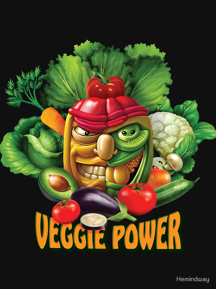 Veggie power. by Hemindway T-Shirts, Hoodie, Sweatshirt | BlankRebels.com (Image 3)