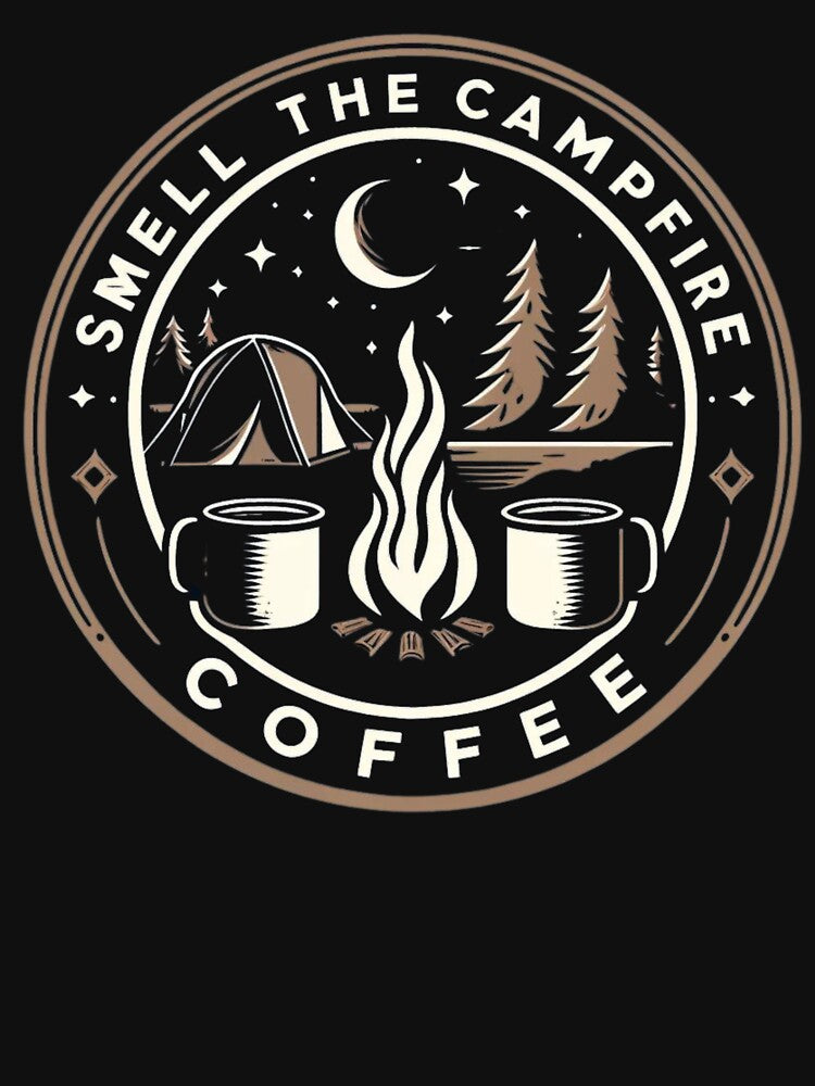 Coffee Camping Coffee Camping Smell Campfire Coffee T-Shirts, Hoodie, Sweatshirt