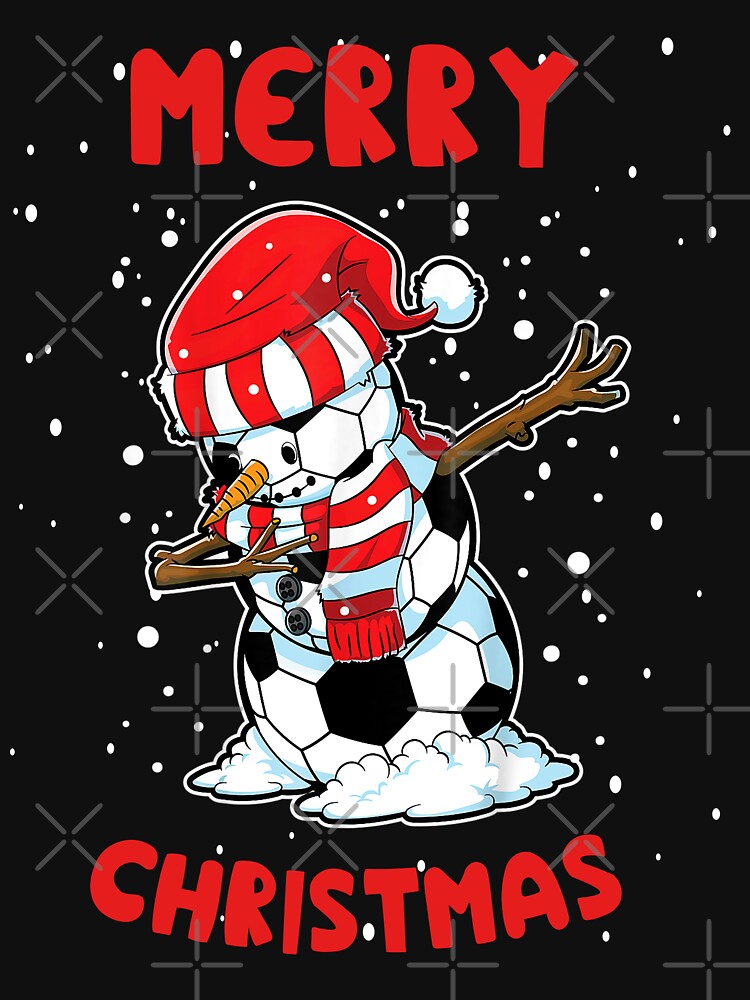 Merry Christmas - Dapping Soocerball Snowman by Georgy09