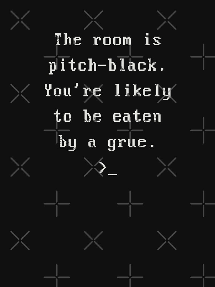 ZORK DARK GRUE ADVENTURE TEXT by Madjack Tees Kiwi SuperStore Hoodie, Sweatshirt | BlankRebels.com (Image 3)