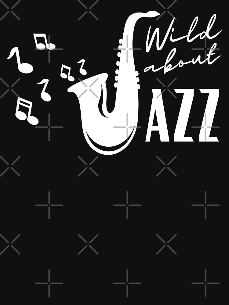 Wild About Jazz Music Lover Listener Musicians Orchestra Fan by Moremonclub T-Shirts, Hoodie, Sweatshirt (Image 3)