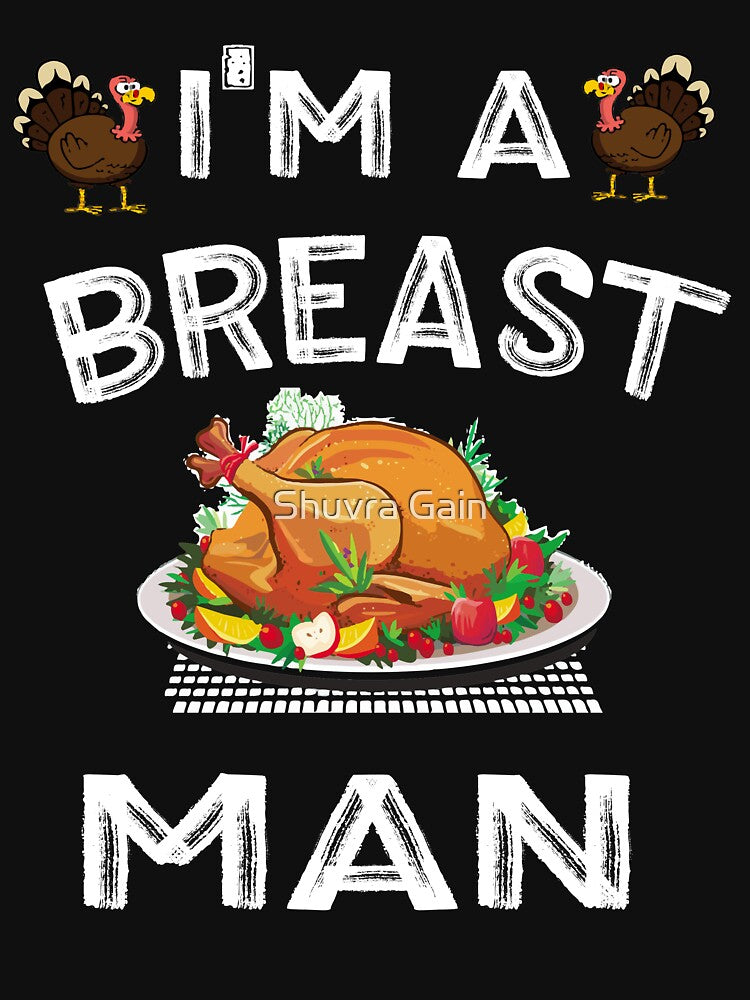 I'M A BREAST MAN T-SHIRT by Shuvra Gain Hoodie, Sweatshirt | BlankRebels.com (Image 3)