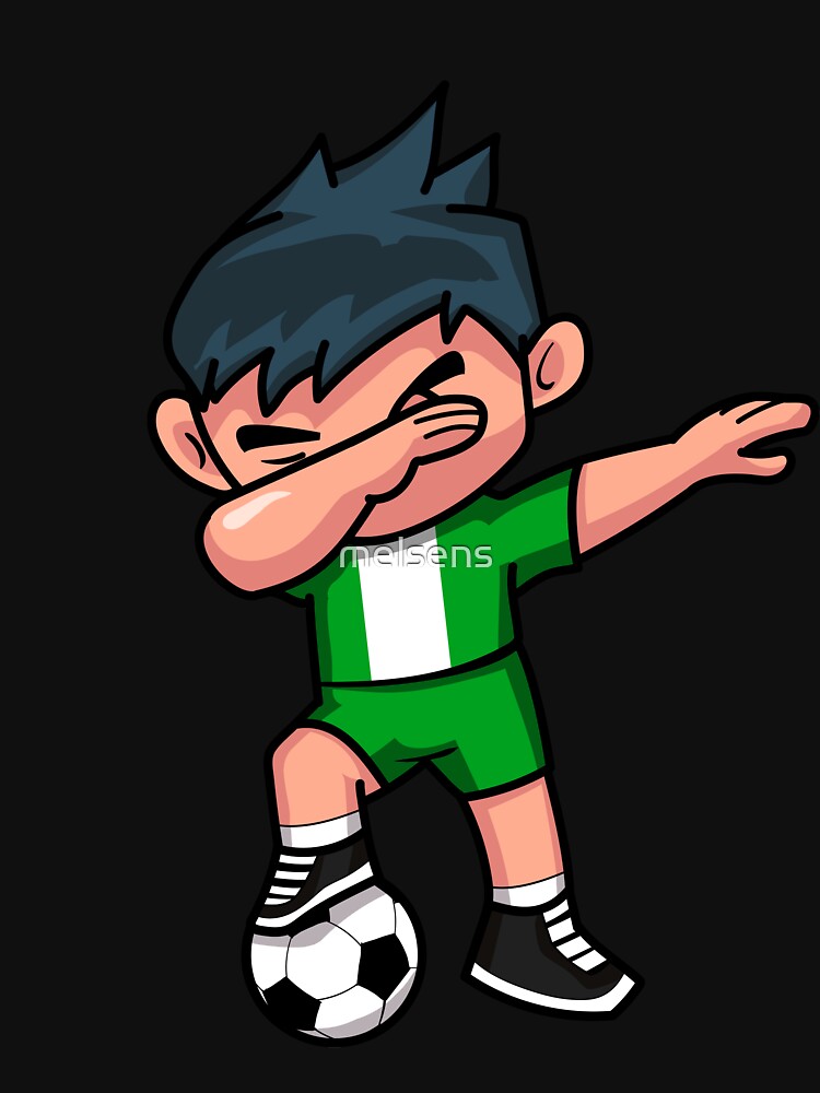 Soccer Boy Dabbing Nigeria by melsens