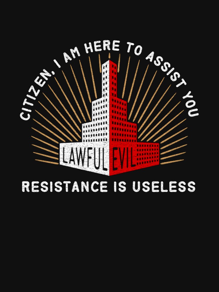 Lawful Evil by andyjonesy87 T-Shirts, Hoodie, Sweatshirt | BlankRebels.com (Image 3)