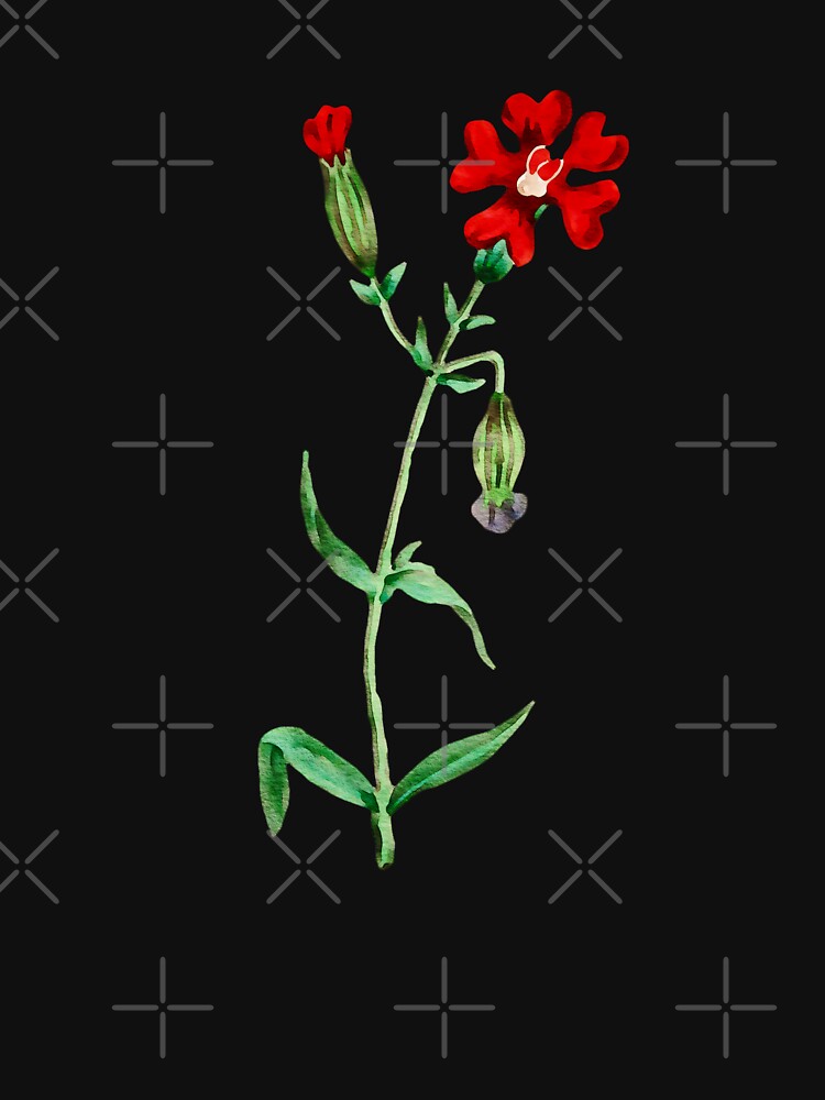 Red Flower by MicbellaArt T-Shirts, Hoodie, Sweatshirt | BlankRebels.com (Image 3)