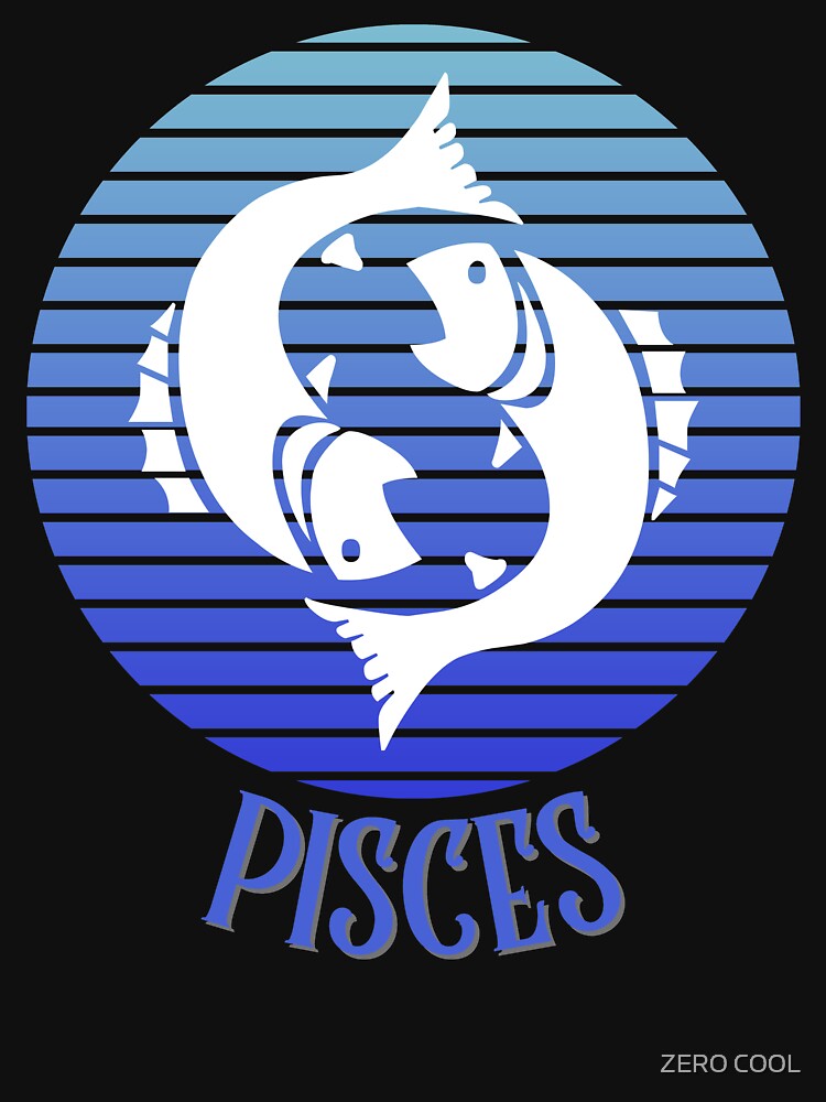 Pisces Vintage Zodiac Astrological Sign Retro Rainbow T-Shirts, Hoodie, Sweatshirt