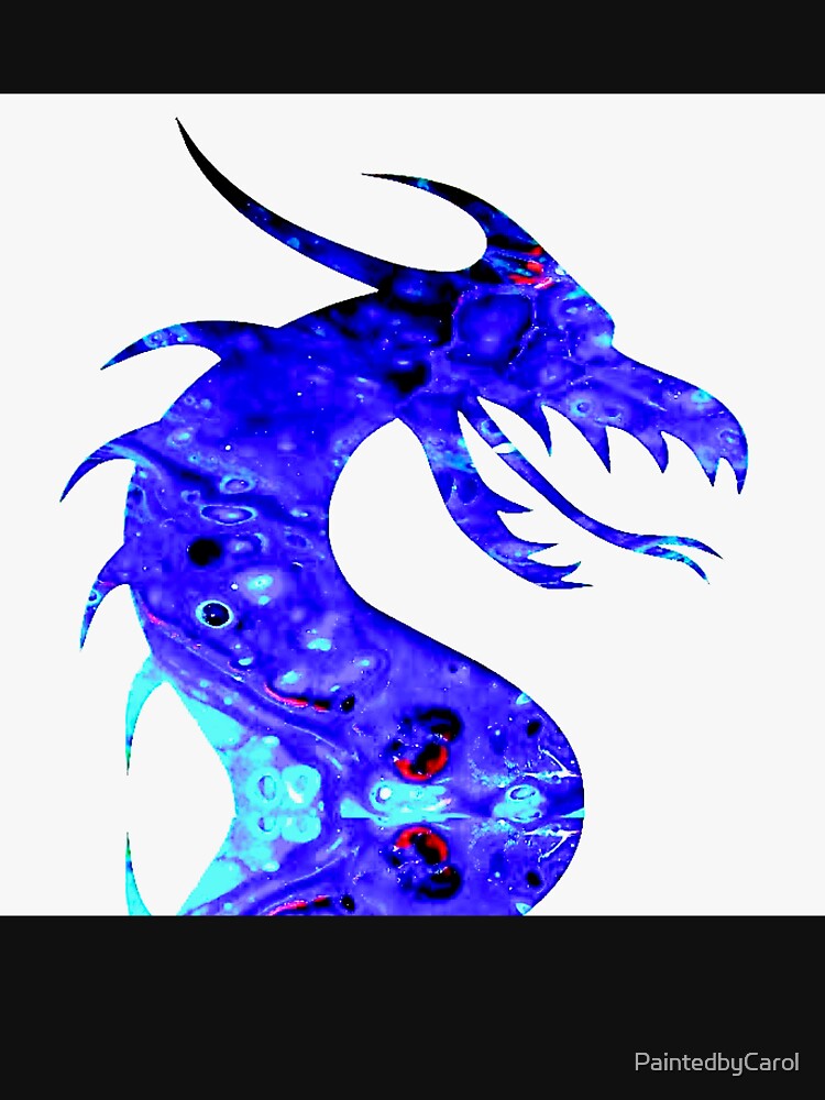 Blue Dragon by PaintedbyCarol T-Shirts, Hoodie, Sweatshirt | BlankRebels.com (Image 3)