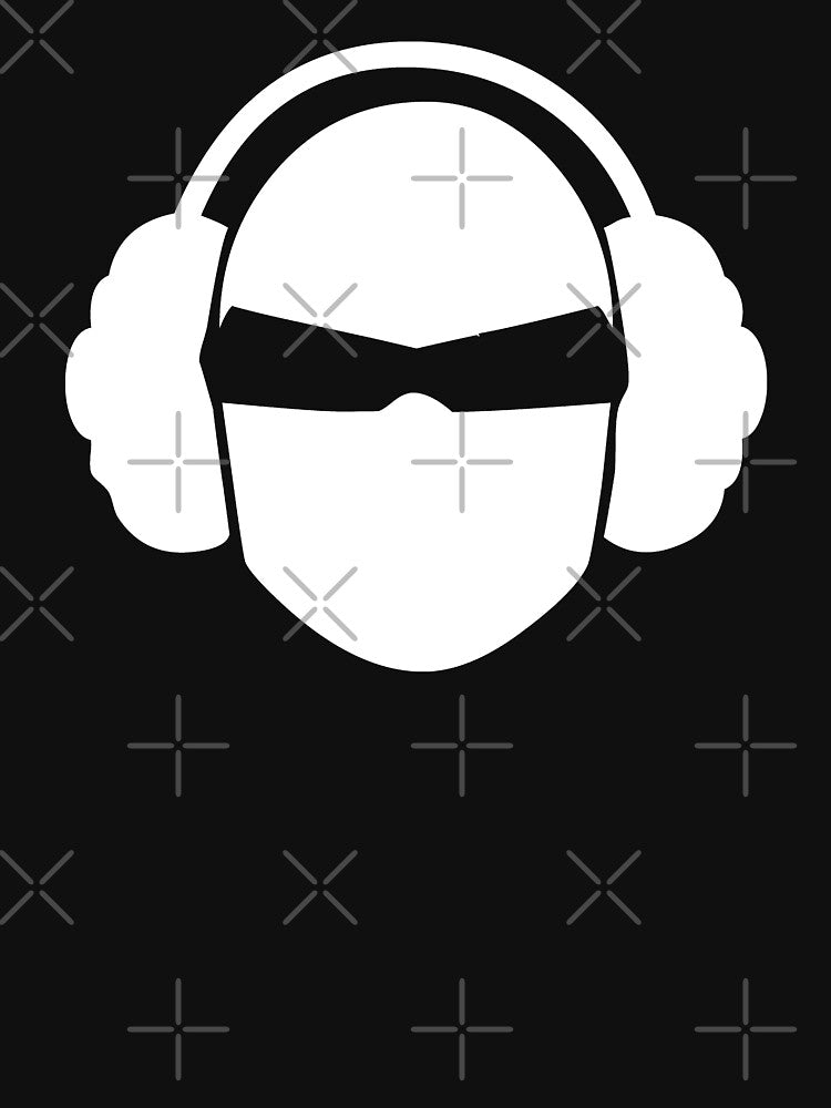 DJ head headphones by Denis Rösler T-Shirts, Hoodie, Sweatshirt | BlankRebels.com (Image 3)