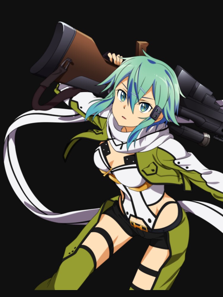 ♥ Shinon ♥ • SAO • by Zentenar T-Shirts, Hoodie, Sweatshirt | BlankRebels.com (Image 3)