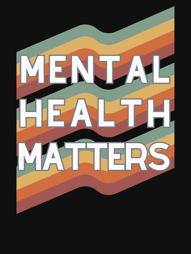 Mental Heath Matters - Retro Wave by Mc  Matters T-Shirts, Hoodie, Sweatshirt | BlankRebels.com (Image 3)