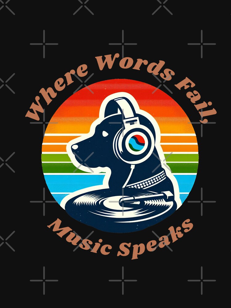 Where words fail, Music speaks by DShirtRepublic T-Shirts, Hoodie, Sweatshirt | BlankRebels.com (Image 3)