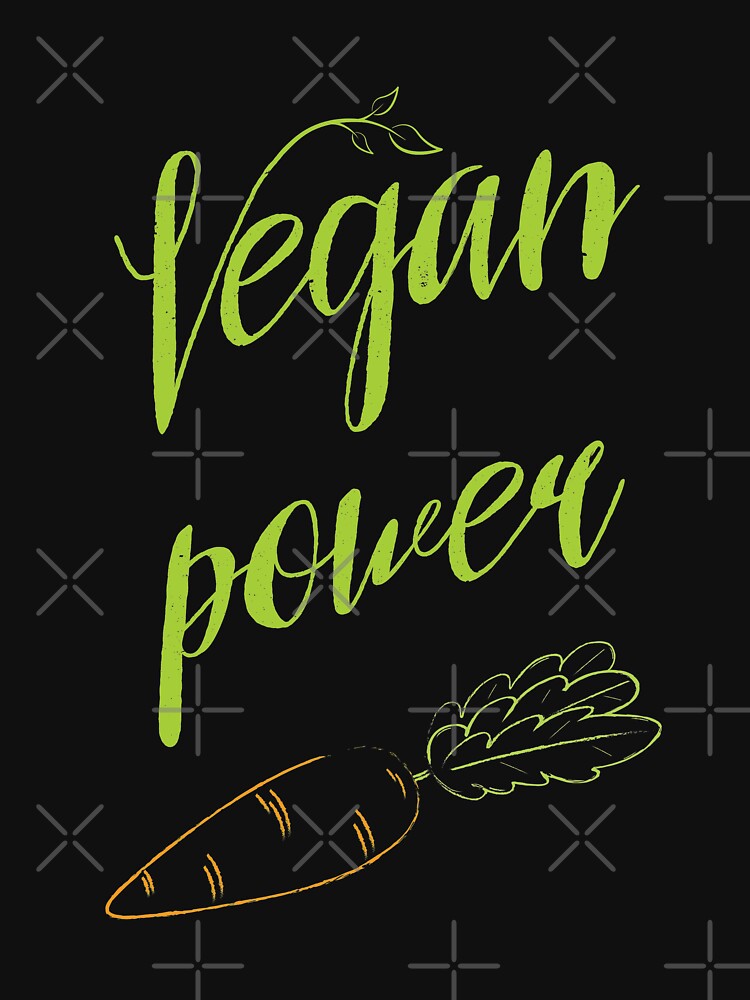 Vegan Power by dk-design85 T-Shirts, Hoodie, Sweatshirt | BlankRebels.com (Image 3)