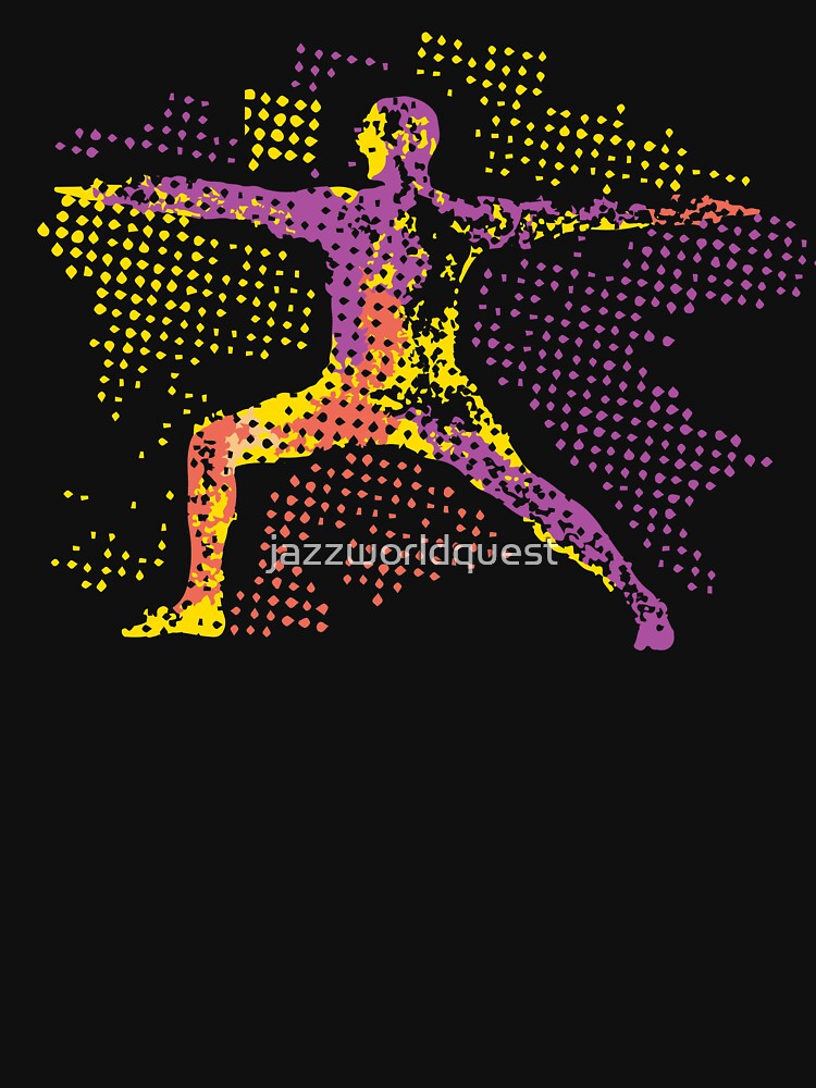 Abstract Colorful Concept Yoga Pose by jazzworldquest T-Shirts, Hoodie, Sweatshirt | BlankRebels.com (Image 3)