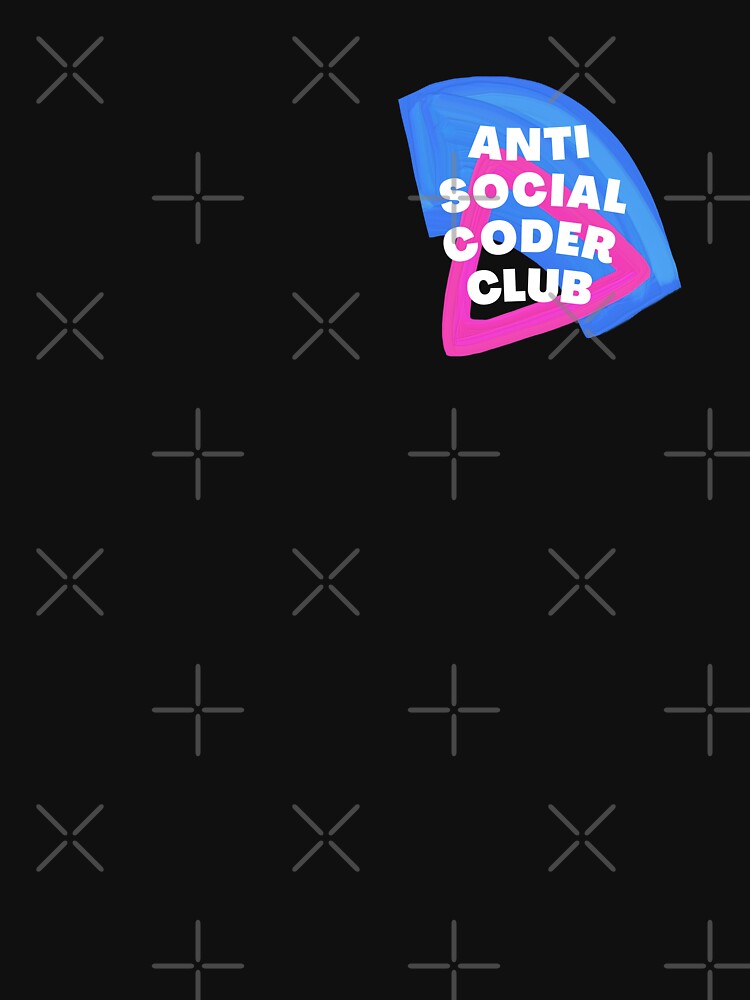Anti Social Coder Club by brinikki T-Shirts, Hoodie, Sweatshirt | BlankRebels.com (Image 3)
