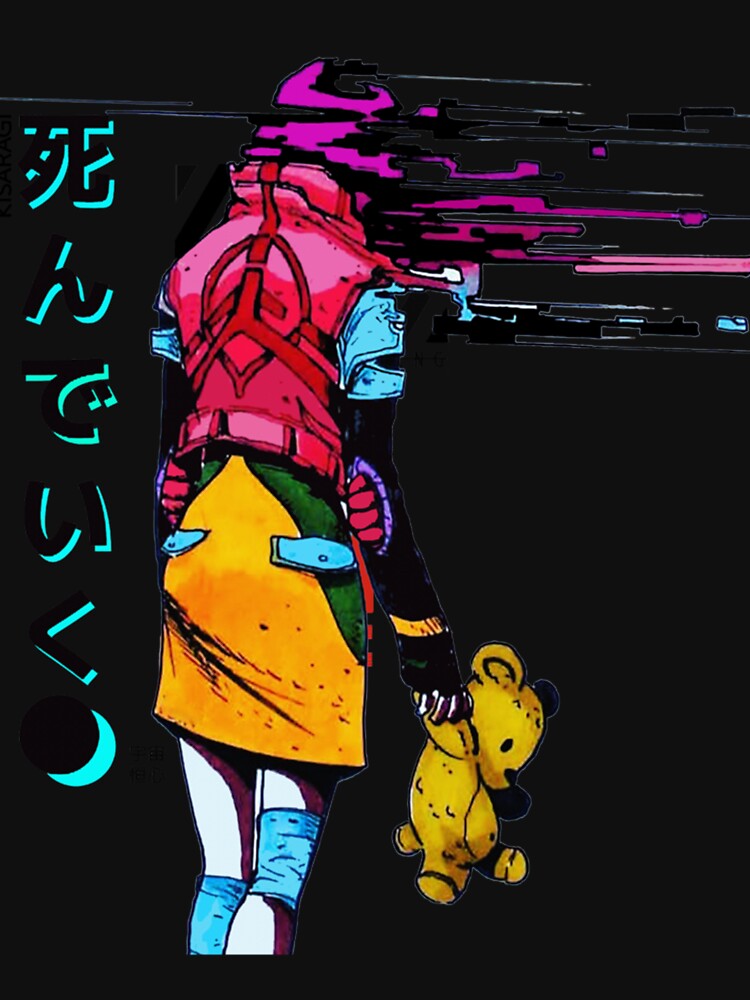 Vaporwave Japanese Cyberpunk Glitch Girl anime manga by ANIME MANGA CARTOON ★★★★★ T-Shirts, Hoodie, Sweatshirt (Image 3)