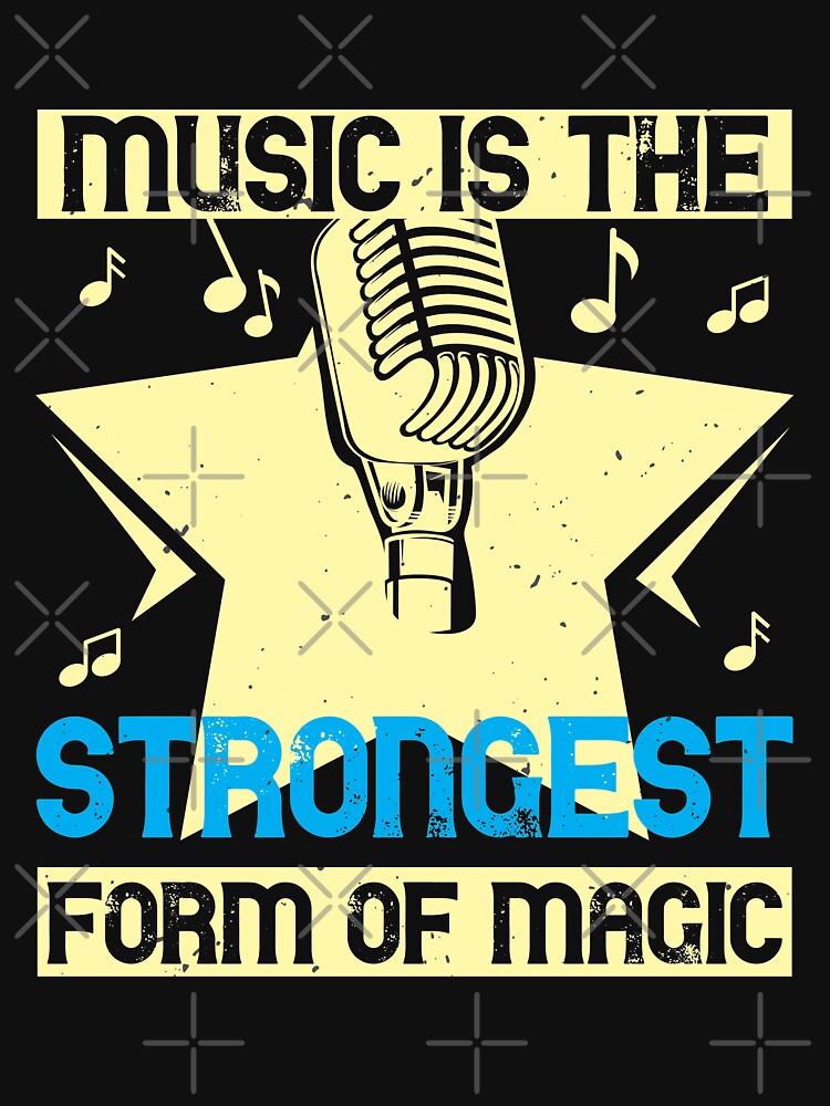 Music is the stongest form of magic by teamph T-Shirts, Hoodie, Sweatshirt | BlankRebels.com (Image 3)