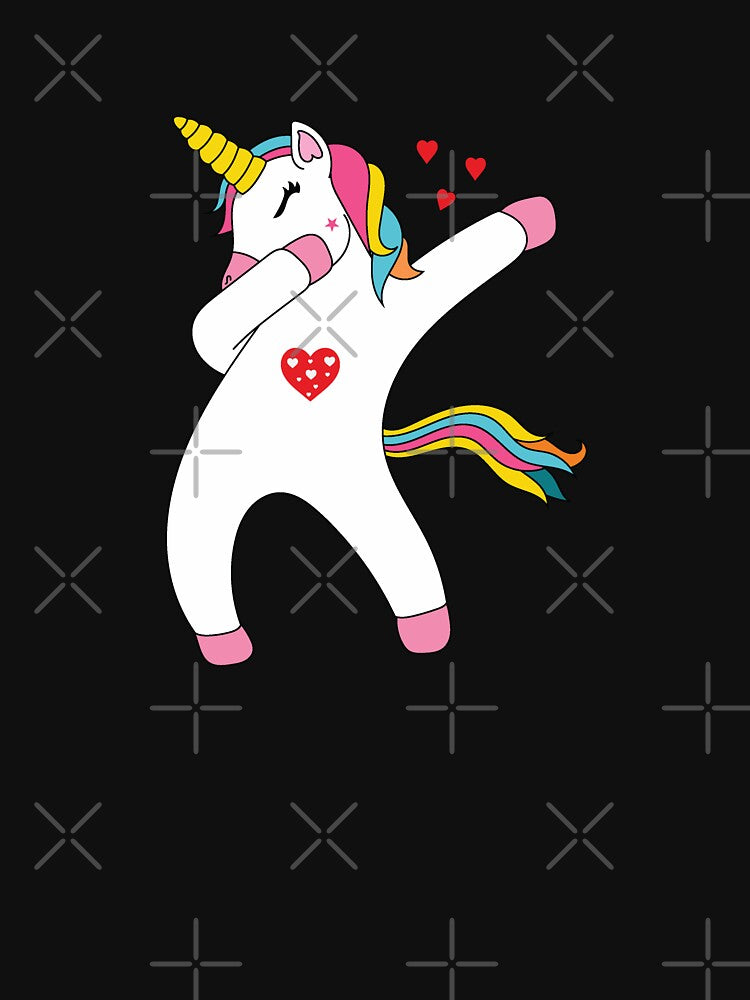 Dabbing Unicorn by MarshallStickerX T-Shirts, Hoodie, Sweatshirt | BlankRebels.com (Image 3)
