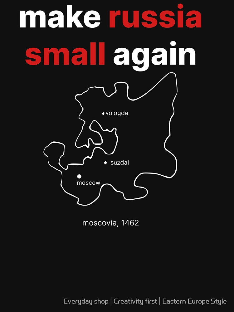 Make Russia Small Again: real Zelensky tshirt by Everyday shop | Creativity first | Eastern Europe Style... (Image 3)