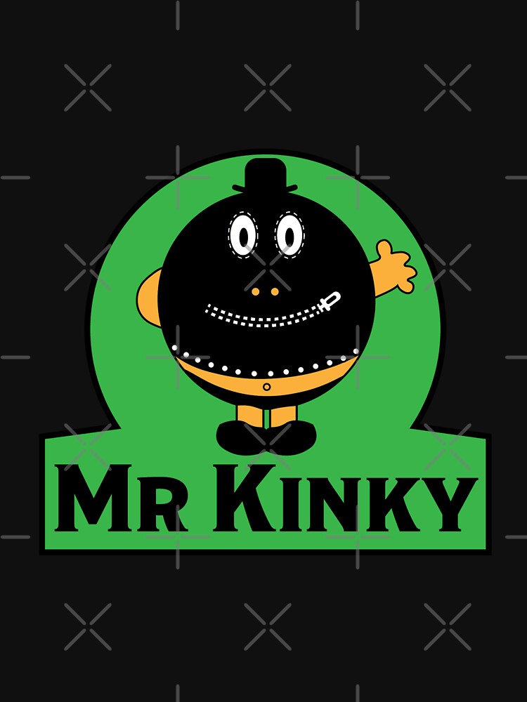 Mr Kinky - Funny Adult Mr Men Inspired Gift - Kinky Men - Novelty Gifts For Men by happygiftideas T-Shirts,... (Image 3)