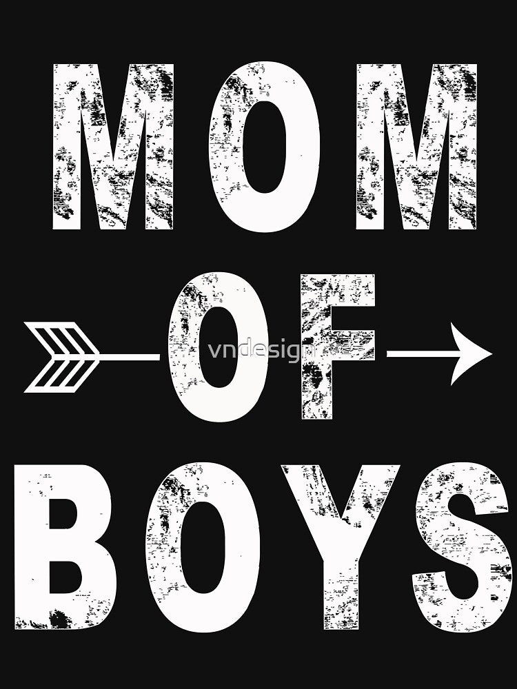 MOM OF BOYS by vndesign T-Shirts, Hoodie, Sweatshirt | BlankRebels.com (Image 3)