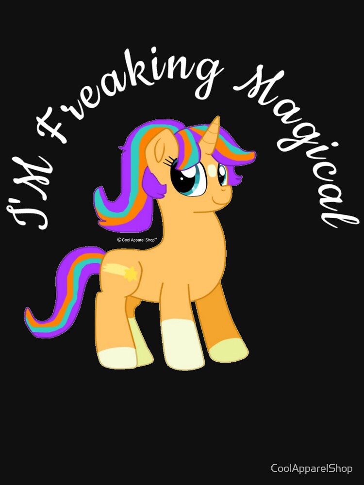 Im Freaking Magical - Unicorn by CoolApparelShop T-Shirts, Hoodie, Sweatshirt | BlankRebels.com (Image 3)