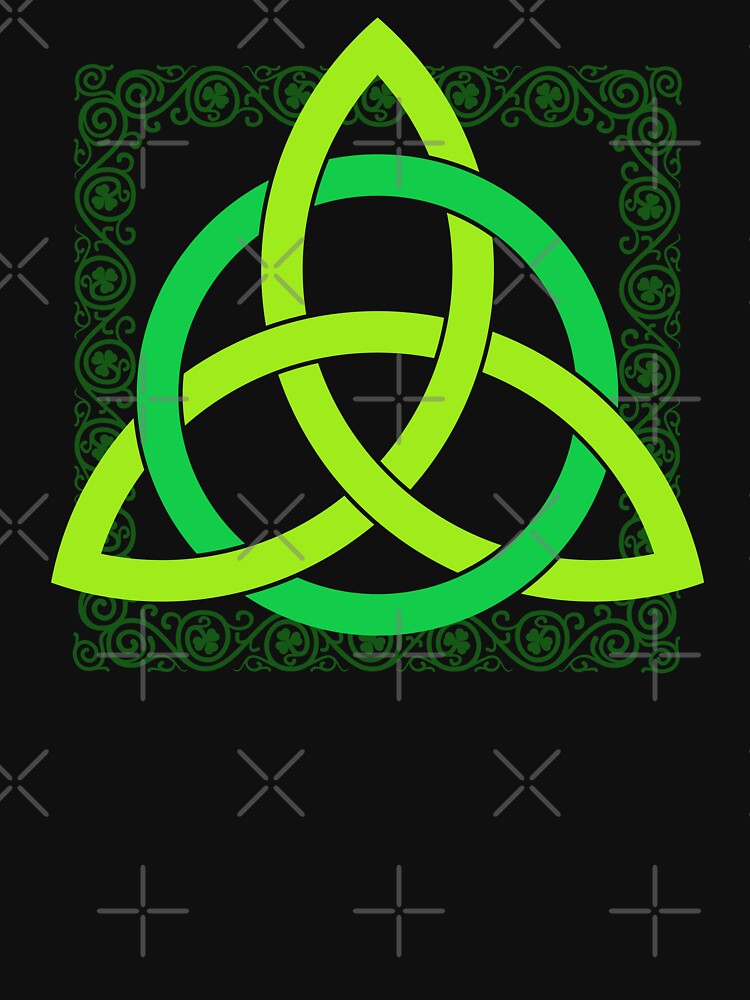 St. Patrick's Day - Trinity Cross by Rich Summers Art T-Shirts, Hoodie, Sweatshirt | BlankRebels.com (Image 3)