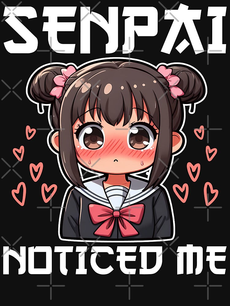 SENPAI NOTICED ME - ANIME GIFT by KEF Custom
