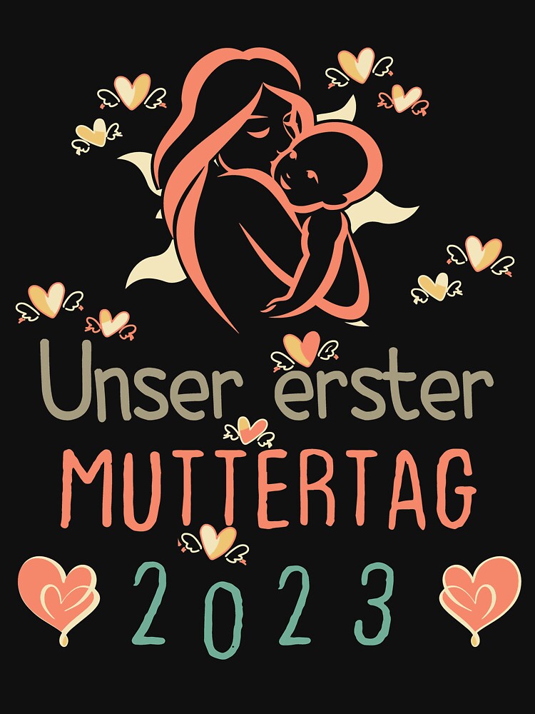 Our First Mother's Day 2023 1st Mother's Day Mother's Day Gift by mostoreee T-Shirts, Hoodie, Sweatshirt (Image 3)