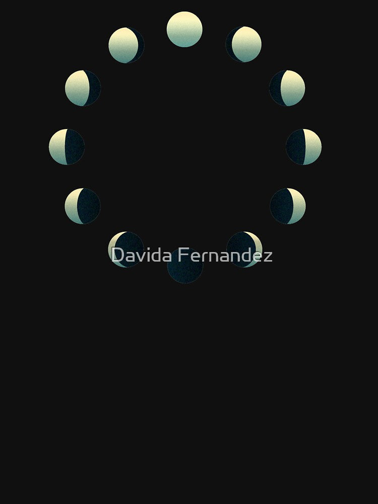 Phases of the moon by Davida Fernandez T-Shirts, Hoodie, Sweatshirt | BlankRebels.com (Image 3)