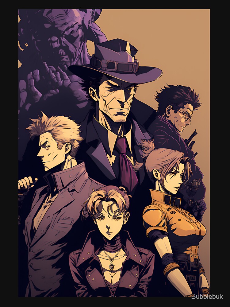 Anime Detective Group Old School by Bubblebuk T-Shirts, Hoodie, Sweatshirt | BlankRebels.com (Image 3)